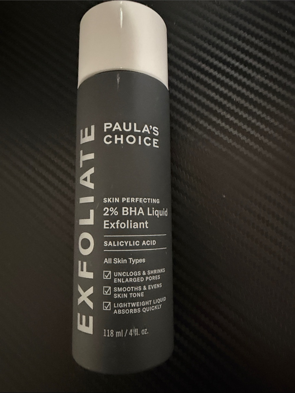 Paula's Choice Gray & White 2% BHA Liquid Exfoliant 4 oz